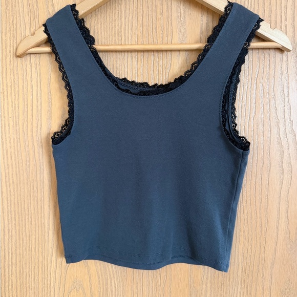 HOT WHEELS Racing Hot Rod Retro Graphic Lace Trimmed Cropped Tank Women Size M - Picture 6 of 8